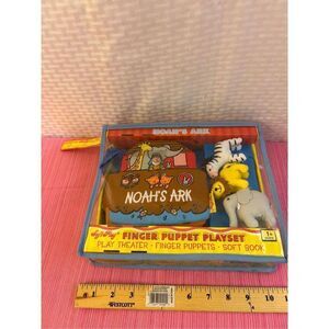 Noah's Ark finger puppet Playset by Soft Play: Early Language Development